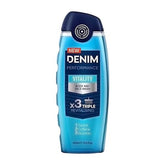 DENIM BODY AND FACE WASH VITALITY 400ML