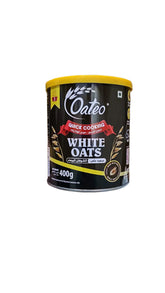 Oateo quick cooking white oats 400g tin