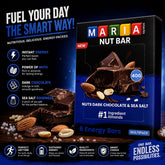 MARIA NUT BAR DARK CHOCOLATE AND SEA SALT