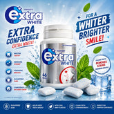 Extra white suger free gum 46 pieces 64g