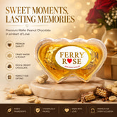 ferry rose wafer peanut chocolate 25g