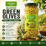 Olives Green Sliced 370g