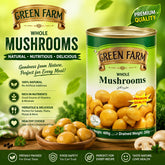 GREEN FARM MUSHROOM PIECES AND STEMS 400 GM