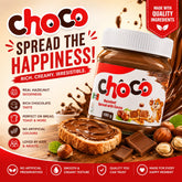 Milkyz Food Choco Heze Real Hazelnut Spread With Cocoa 180g Jar