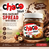 Milkyz Food Choco Heze Real Hazelnut Spread With Cocoa 350g
