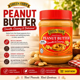 GREEN FARM CREAMY PEANUT BUTTER 510 G