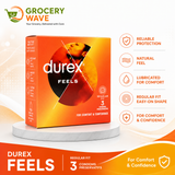 Durex Feels Condoms 3 Pack
