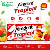 Aimdent Aspartame Free Chewing Gum Tropical 31g