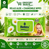 RELAX SENSITIVE BABY WIPES