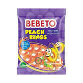 Bebeto Peach Ring - With Fruit Juice 80g