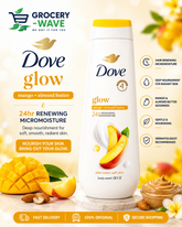 Dove Glow Body Wash 20FLOZ