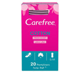 CARE FREE PANTY LINER FRESH SCENT NORMAL COTTON 20 S