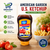 AMERICAN GARDEN US KETCHUP 567G