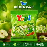YUPI JELLY APPLE RINGS 40G