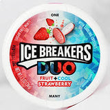 Ice Breakers Duo Fruit+Cool Strawberry Gum 42g