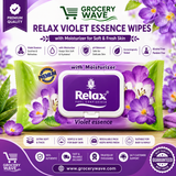 RELAX WITH MOISTURIZER BABY WIPES