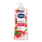 Vaseline Super Food Freshlock Cranberry Lotion 320ml.