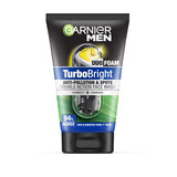 Garnier Men Turbo Bright Double Action Face Wash 100ml