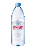 Evian Natural Spring Water, 1 Liter