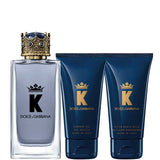 DOLCE & GABBANA KING MEN EDP 3S SET (100ML+50ML A/SHAVE+50MLS/GELL)