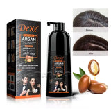 DEXE HAIR COLOR SHAMPOO ARGAN SPEEDY NATURAL BLACK 420ML