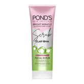 Ponds Bright Miracle Ultimate Pore Clear CLAY-BHA Facial Scrub - 100g