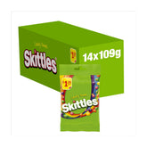 Skittles Vegan Chewy Crazy Sour Sweets Fruit Flavoured Treat Bag £1.25 PMP 109g