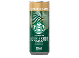 Starbucks Double Shot Espresso Latte Drink, 220 ml