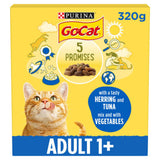 Go-Cat With a Tasty Herring and Tuna Mix and with Vegetables 1+ Years 320g