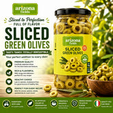 Olives Green Sliced 244g