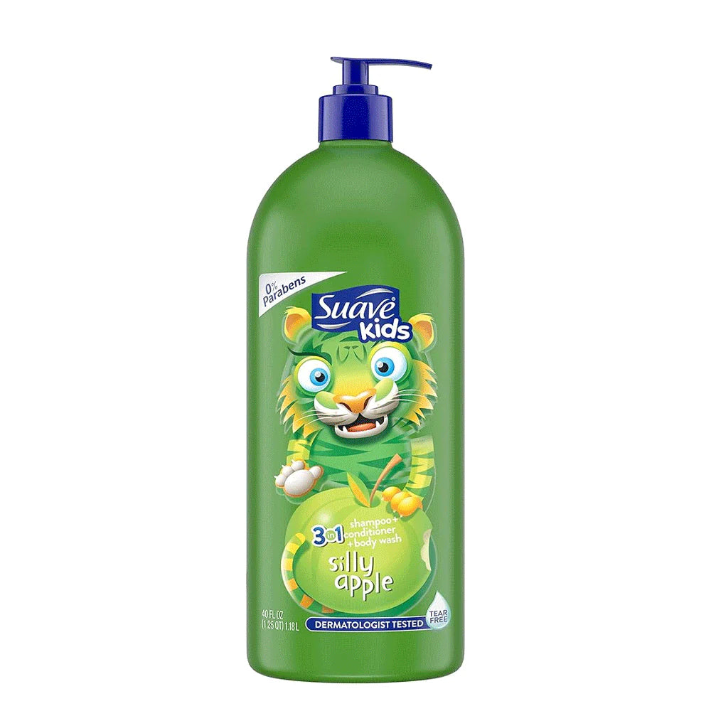 Suave Kids 3in1 Silly Apple 1.18l