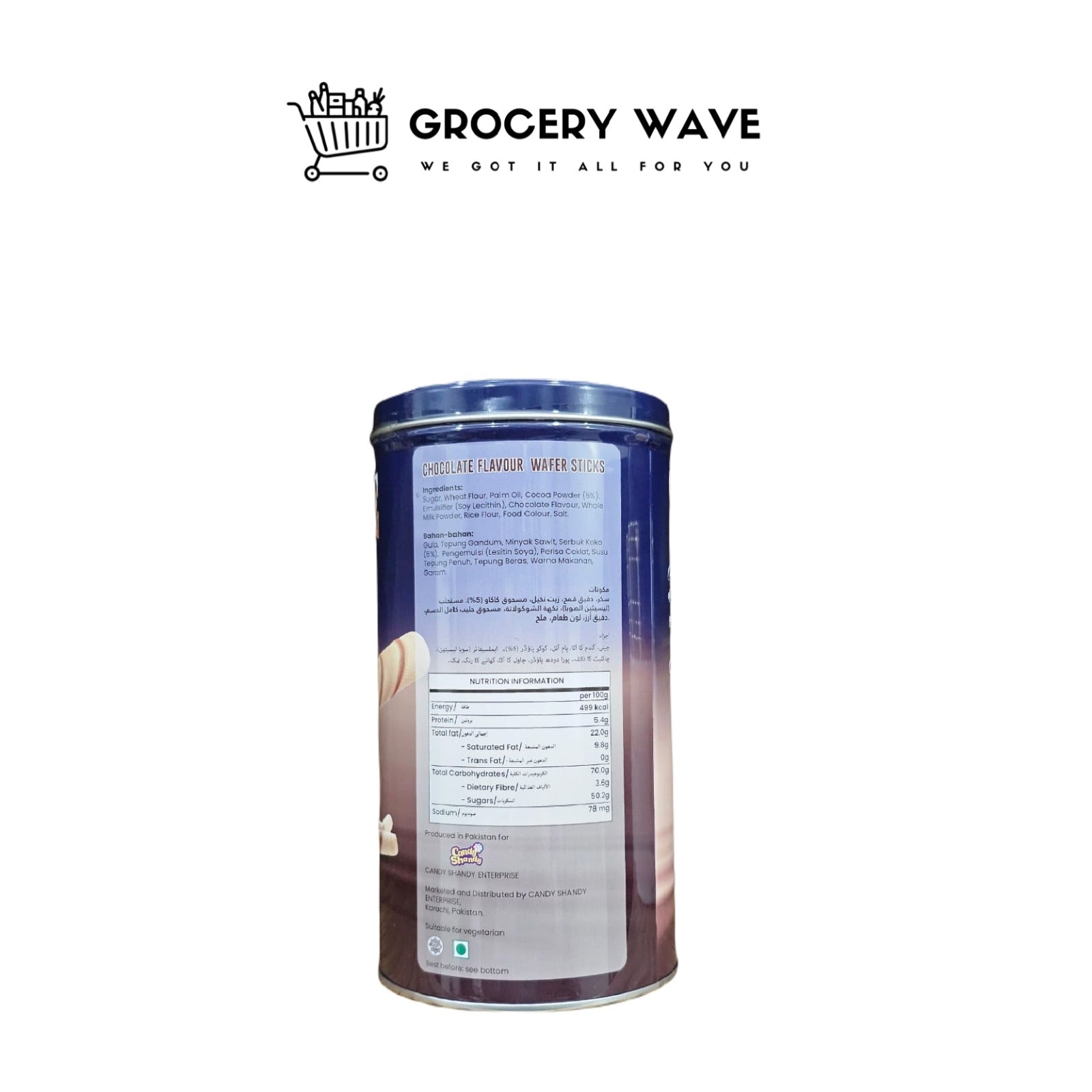 Crispique Haute Cuisine Couture Wafer Sticks with Coco Cream