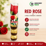 FERRY ROSE CHOCOLATE FLOWER SHAPE T-4 50 GM