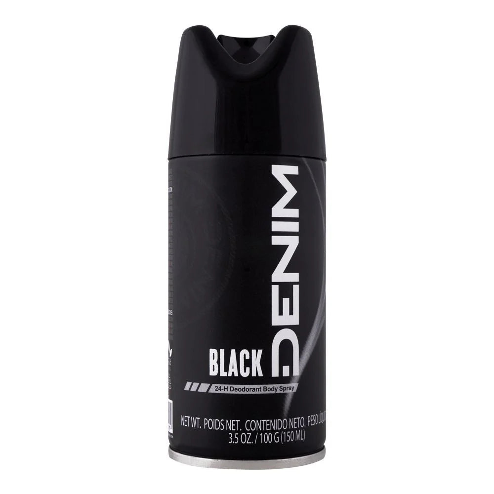 DENIM BODY SPRAY BLACK 150ML