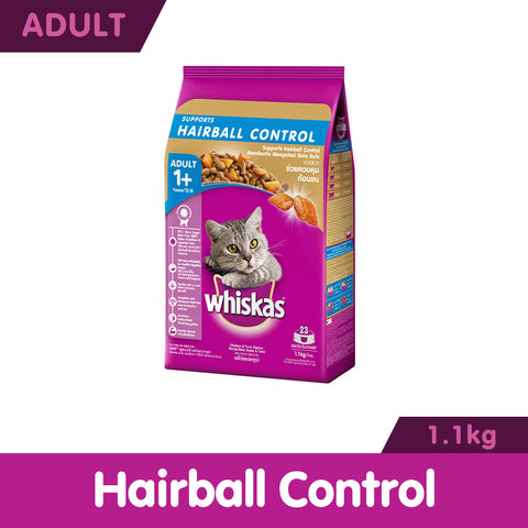 Whiskas Hair Ball Control 1.1Kg