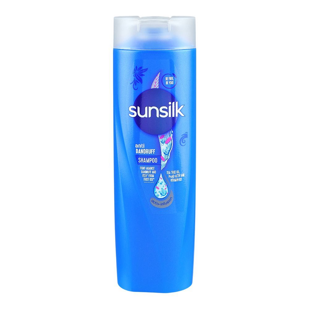 Sunsilk Anti-Dandruff Shampoo, For All Hair Types, 300ml