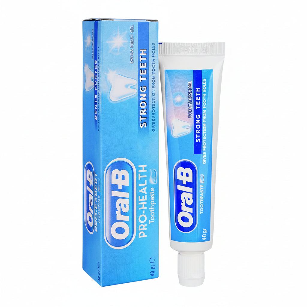 Oral-B Strong Teeth Extra Fresh Gel Toothpaste, 40g
