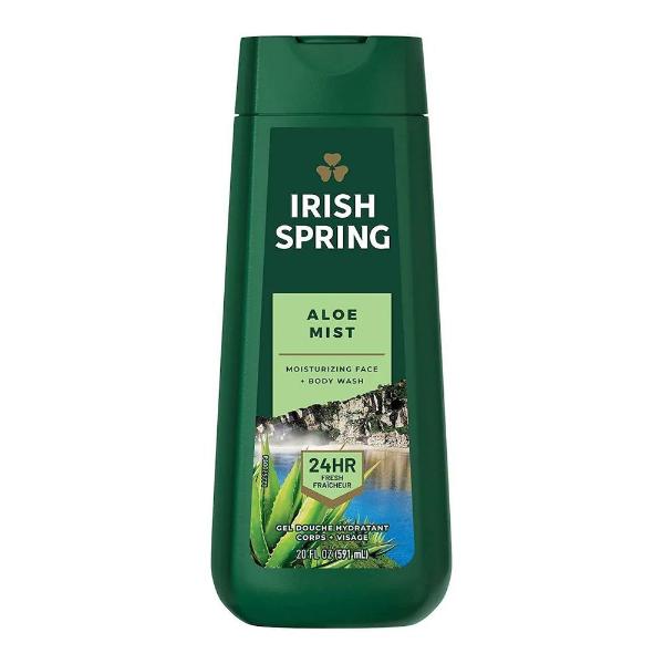 Irish Spring Aloe Mist Moisturizing Body Wash 591ml