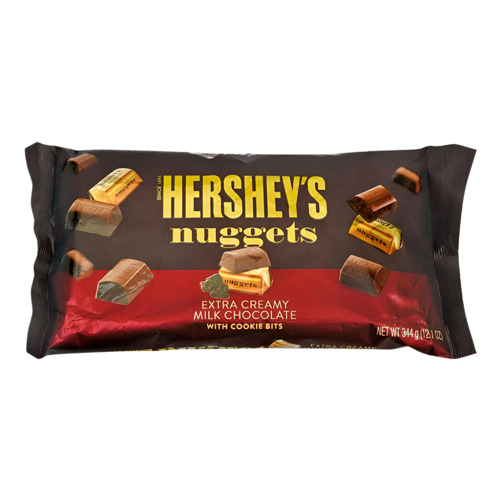HERSHEY'S NUGGETS EXTRA CREAMY MILK CHOCO 344G