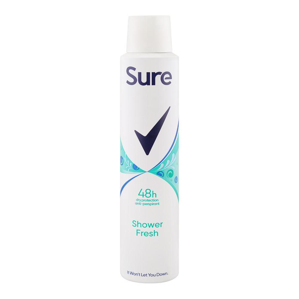 SURE A/P SPRAY WOMEN SHOWER FRESH 200ML