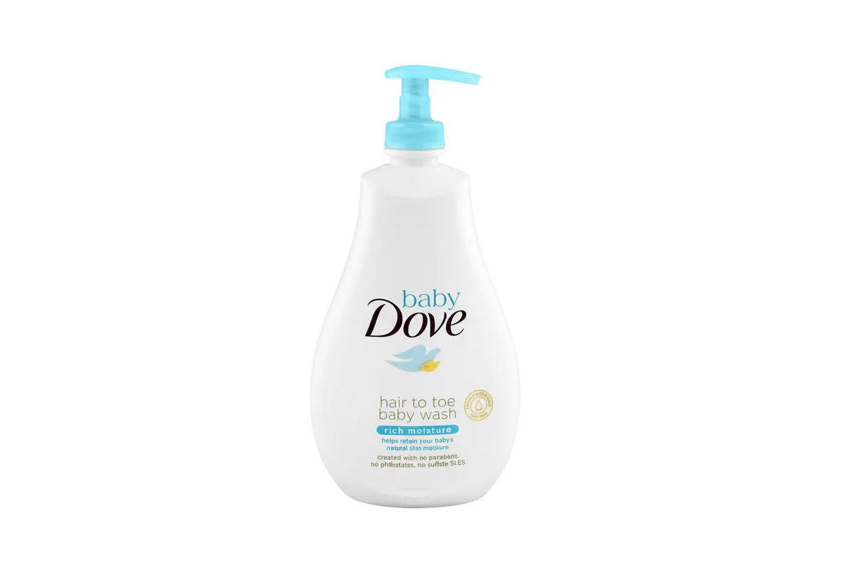 DOVE BABY HEAD TO TOE WASH RICH MOISTURE 591ML