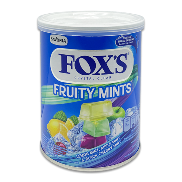 FOX'S FRUITY MINTS TIN 170G
