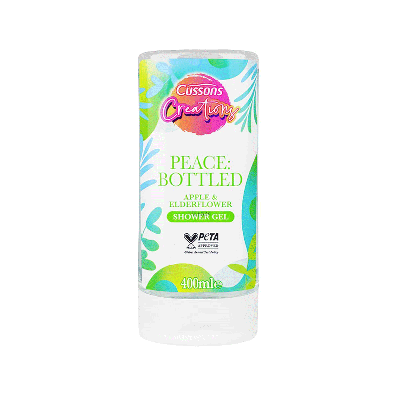 CUSSONS CREATIONS SHOWER GEL PEACE BOTTLED 400ML