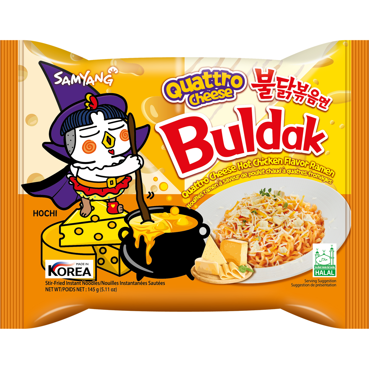 Buldak Ramen Quattro Cheese 145g