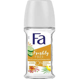 Fa Freshly Free With Cucumber Melon Roll On 50ml