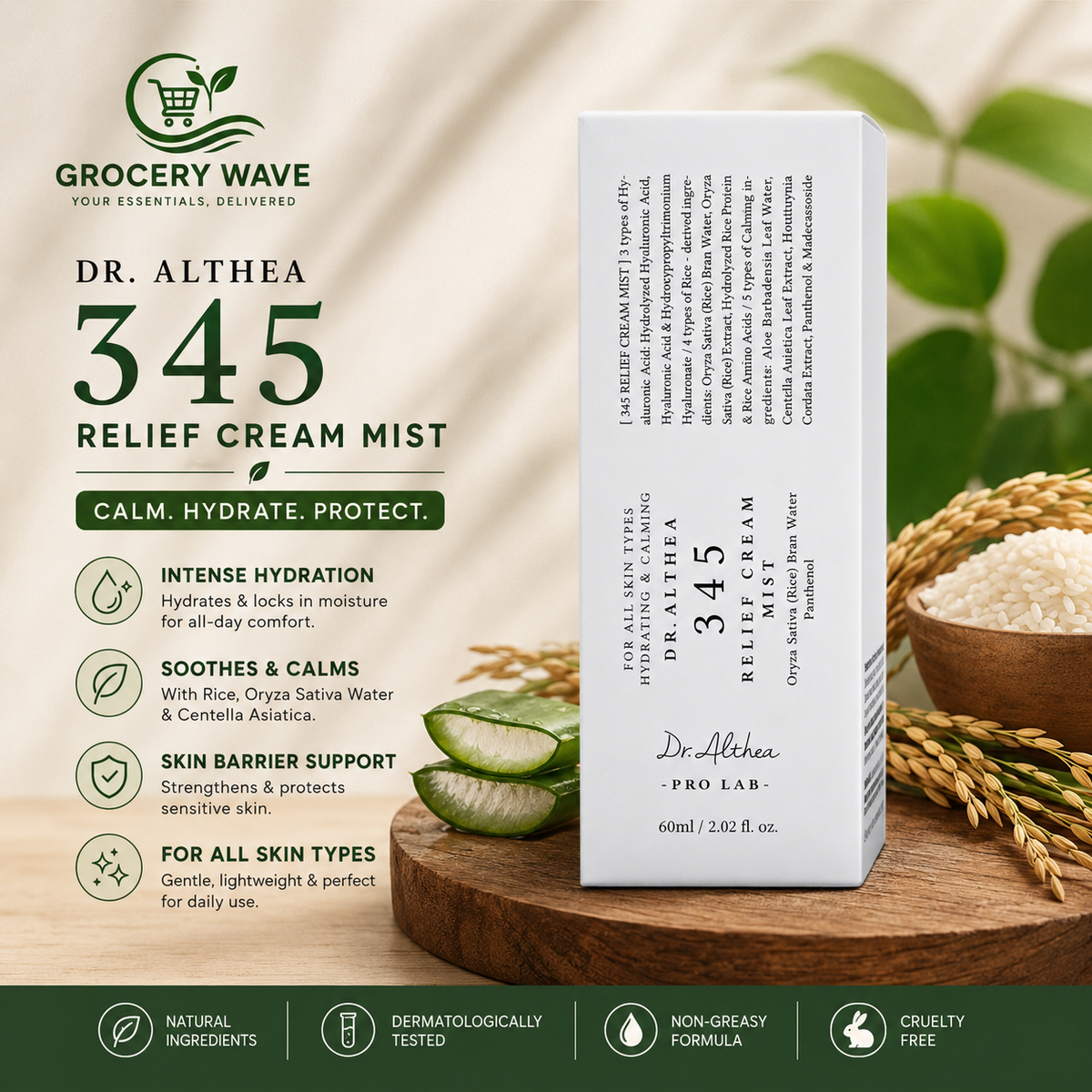 Dr.Althea - 345 Relief Cream 60ML