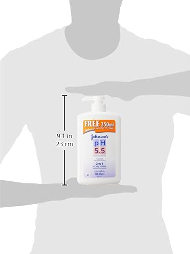 Johnson's & PH 5.5 2 in 1 Body Wash with Moisturizers, 1000 ml