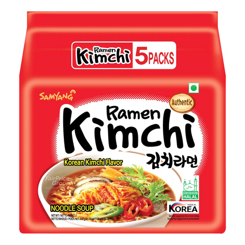 Samyang Ramen Kimchi Noodles Single Pack 130gm