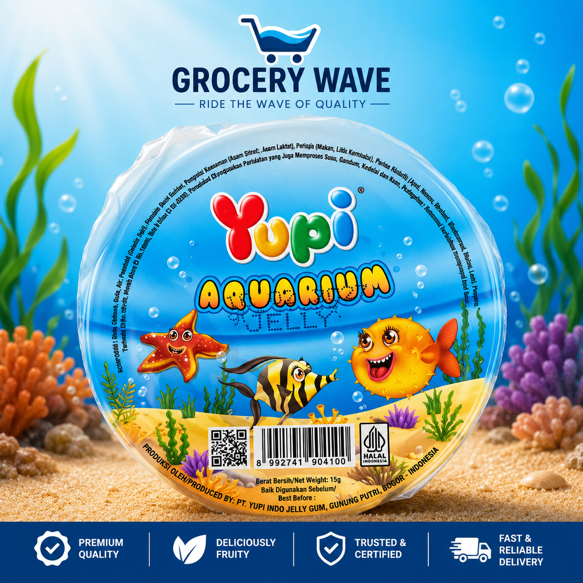 YUPI JELLY AQUARIUM 12G