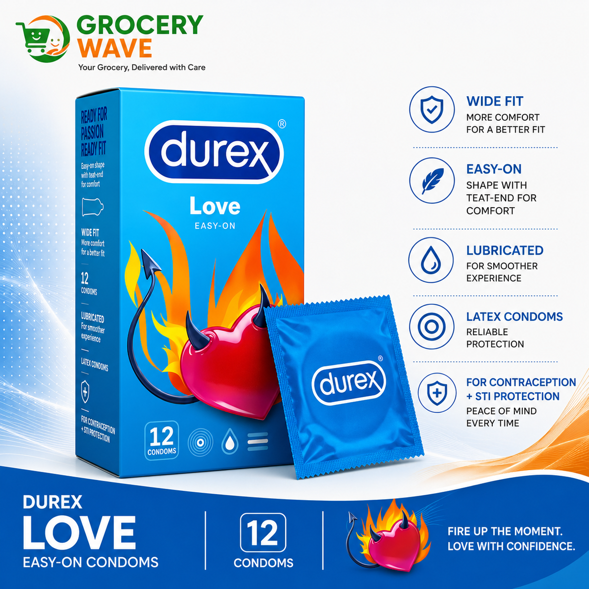 Durex Condoms Love Pack-12